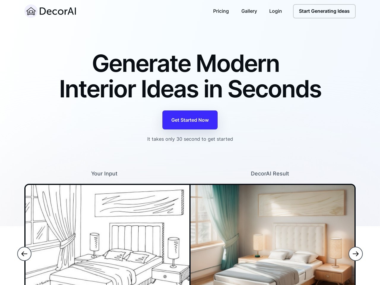 DecorAI: Unleash Creativity with AI-Powered Room Design Ideas - AI Fella