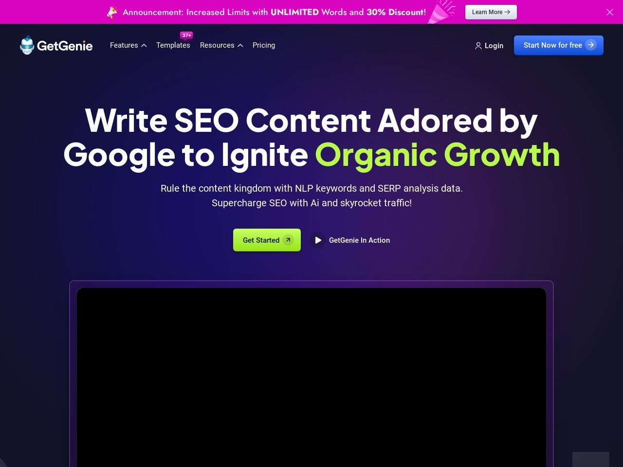 GetGenie Ai: The Ultimate Tool for One-Click Content Generation and SEO ...